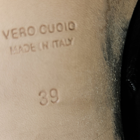 FABI Collection Black Leather Boots - Picture 3 of 8